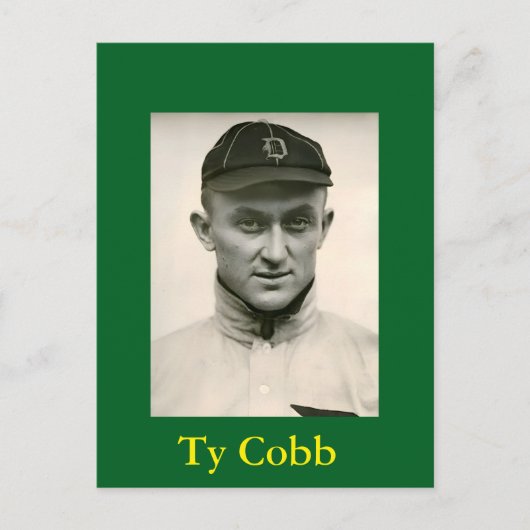 Carte Postale Ty Cobb Wall Art Tapestery (Devant)