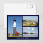 Carte postale Tybee Island, Géorgie (Devant / Derrière)