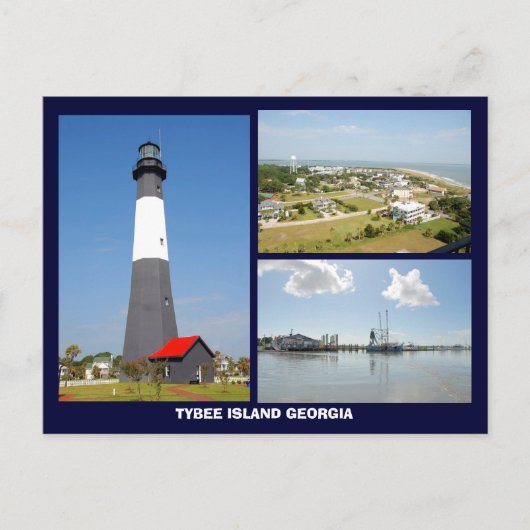 Carte postale Tybee Island, Géorgie (Devant)