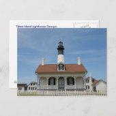 Carte Postale Tybee Island Lighthouse (Devant / Derrière)