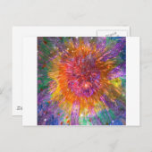 Carte Postale Tye-Dye (Devant / Derrière)