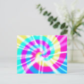 Carte Postale Tye Dye Motif (Debout devant)