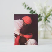 Carte Postale Tying a Turban 2010 (Debout devant)