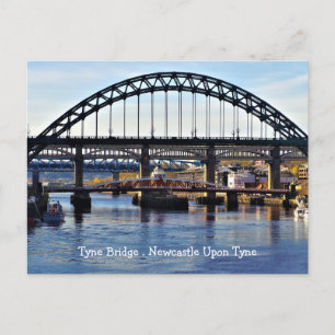 Carte Postale Tyne Bridge Newcastle (Royaume-Uni) Photo