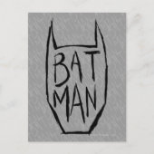 Carte Postale Type Batman en tête (Devant)