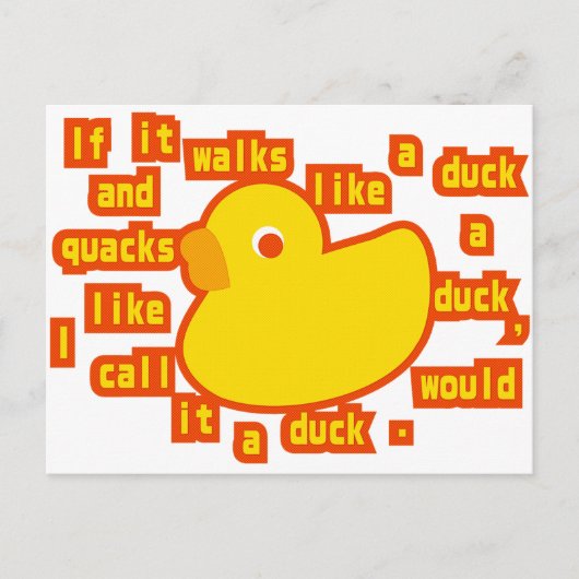 Carte Postale Type_Canard (Devant)