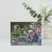 Carte Postale Type de tabagisme cool (Debout devant)