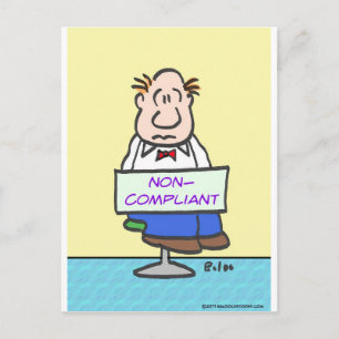 Carte Postale type puni par le port d'un signe non conforme