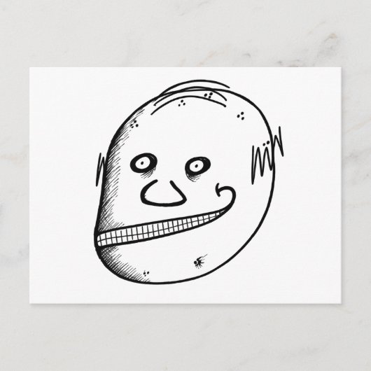 Carte Postale Type sinistre (Devant)
