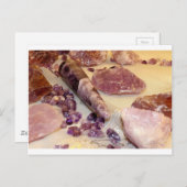 Carte Postale Types de quartz (Devant / Derrière)