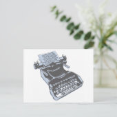 Carte Postale Typewriter (Debout devant)