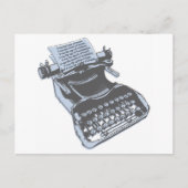 Carte Postale Typewriter (Devant)