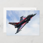 Carte Postale Typhon d'Union Jack (Devant / Derrière)