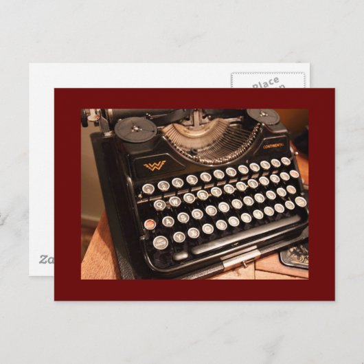 Carte postale Typo (Devant / Derrière)