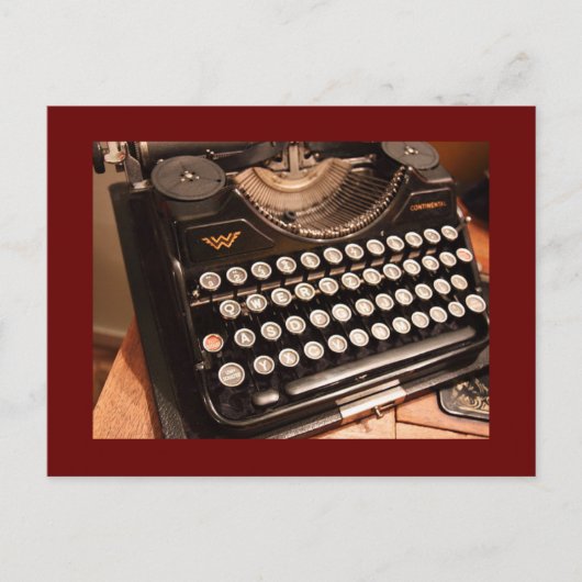 Carte postale Typo (Devant)