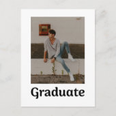 Carte Postale Typographie à la mode Diplôme photo Diplôme (Devant)