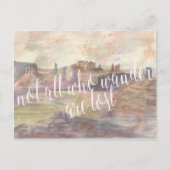 Carte Postale Typographie d'aventure IV (Devant)