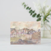 Carte Postale Typographie d'aventure IV (Debout devant)