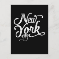 Typographie de cru de New York City