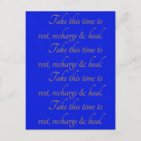 Typographie élégante jaune bleu Prenez le temps de