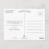 Carte Postale Typographie moderne Viva Magenta Photo minimaliste (Dos)