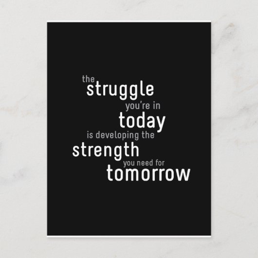 Carte postale typographique (Devant)