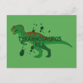 Carte Postale Tyrannosaurus (Devant)