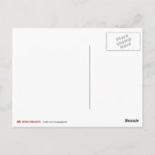 Carte Postale Tyrannosaurus piétiné (Dos)