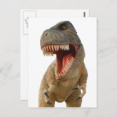 Carte Postale Tyrannosaurus Rex (Devant / Derrière)