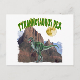 Carte Postale Tyrannosurus Rex