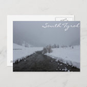 Carte Postale Tyrol du Sud (Devant / Derrière)