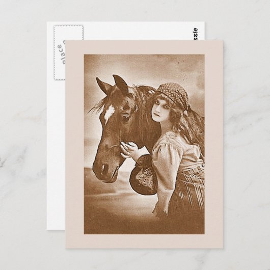 Carte postale tzigane (Devant / Derrière)