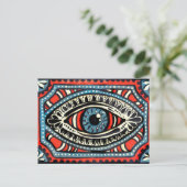 Carte Postale Tzigane bleu (Debout devant)