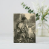 Carte postale Tzigane vintage (Debout devant)