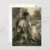 Carte postale Tzigane vintage (Devant / Derrière)