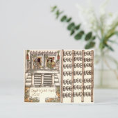 Carte Postale Tzompantli Crâne Rack Aztec Temple (Debout devant)