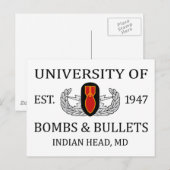 Carte Postale U. de B&B Indian Head (Devant / Derrière)