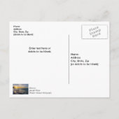 Carte postale U de Pensacola Splashing Waves Sunri (Dos)