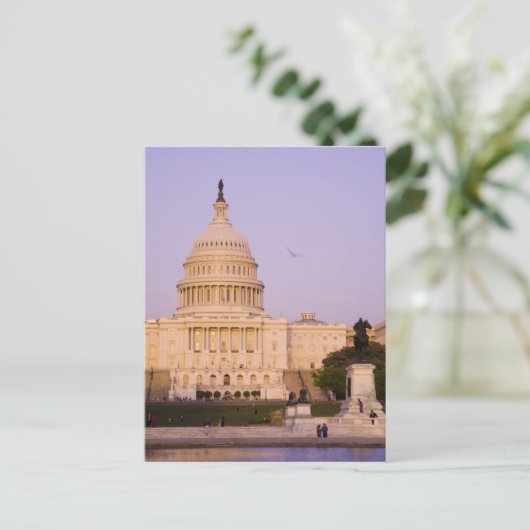 Carte Postale U.S. Capitol, DC de Washington (secteur de (Debout devant)