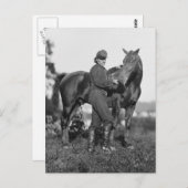 Carte Postale U.S. Horse Artillery, 1863 (Devant / Derrière)