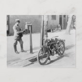 Carte Postale U.S. Mailman & Motorcycle (Devant)