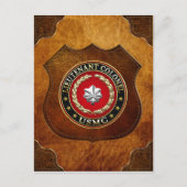 Carte Postale U.S. Marines : Lieutenant-colonel (USMC LtCol) [3D (Devant)