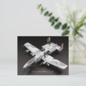 Carte Postale UAV A-10 Thunderbolt II (Debout devant)