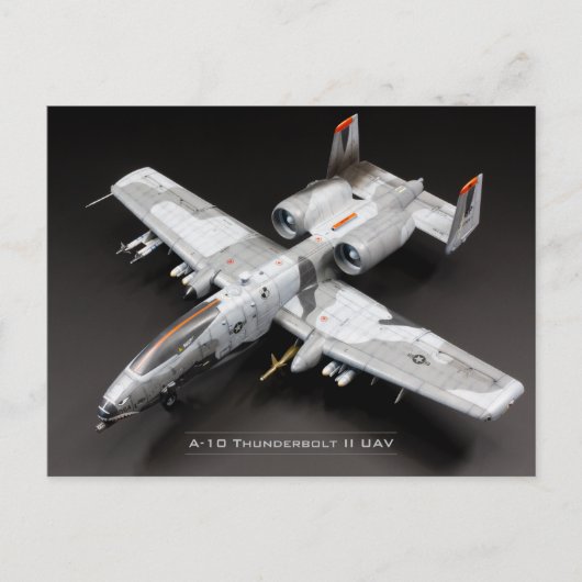 Carte Postale UAV A-10 Thunderbolt II (Devant)