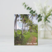 Carte postale Ubud Bali Indonésie rizières rizière (Debout devant)