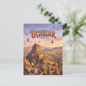 Carte Postale Uçhisar Turquie (Debout devant)