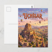 Carte Postale Uçhisar Turquie (Devant / Derrière)