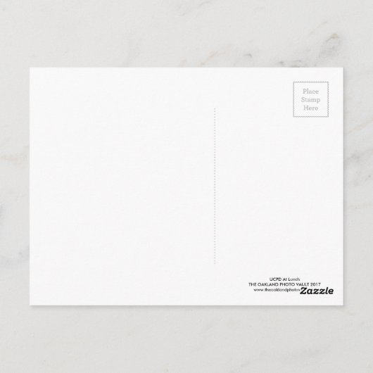 Carte Postale UCPD Au Déjeuner (Dos)