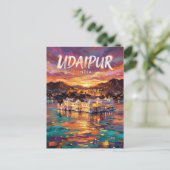 Carte Postale Udaipur Inde (Debout devant)