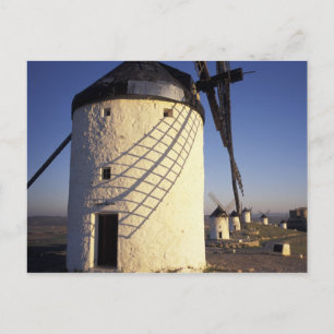 Carte Postale UE, Espagne, Mexique, La Mancha. Windmills et
